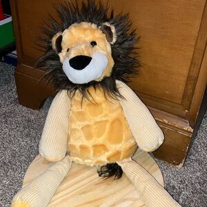 Scentsy Plush Lion Cuddle Scent Toy Golden And Brown 12”